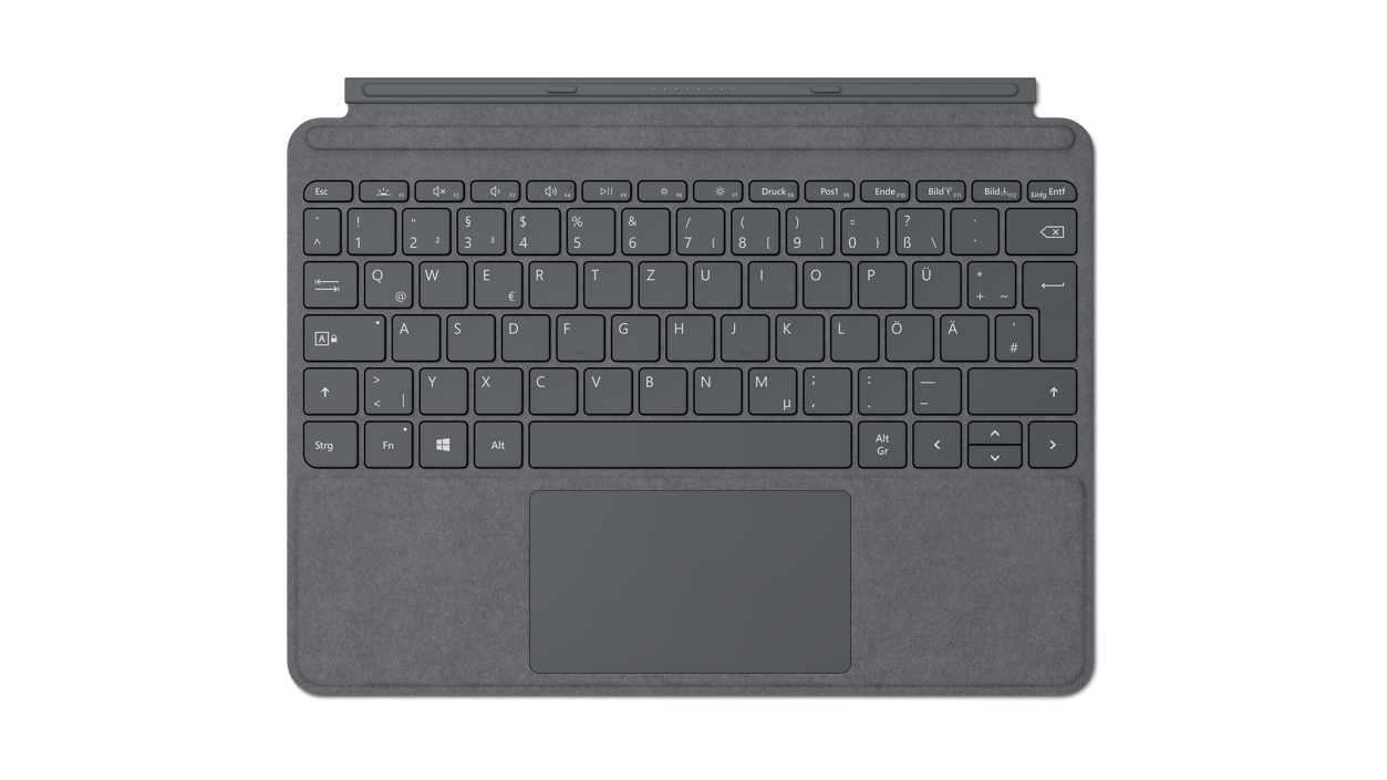 Surface Go 2 for Business Signature Type Cover Platin