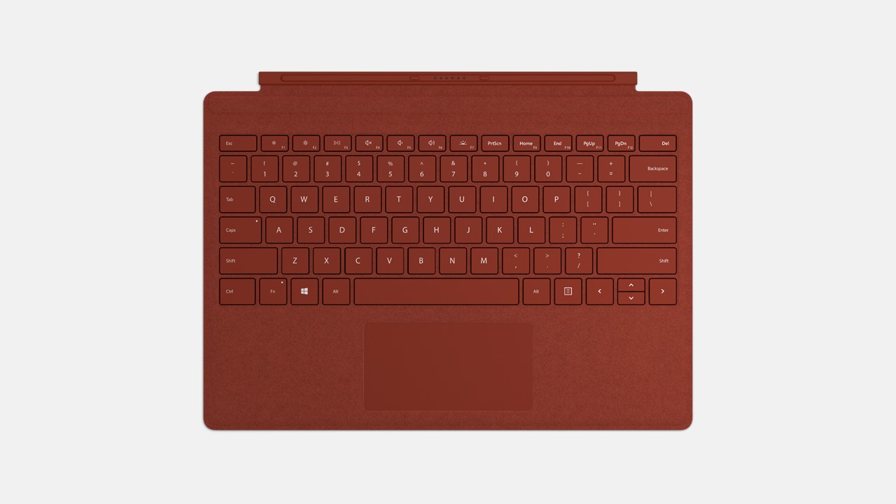 Surface Pro Signature Type Cover Red