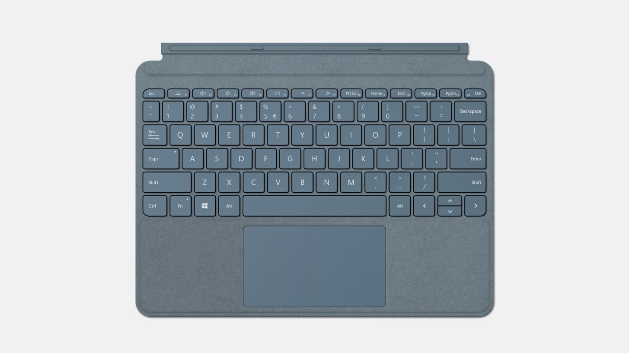 Surface Go 2 for Business Signature Type Cover Eisblau