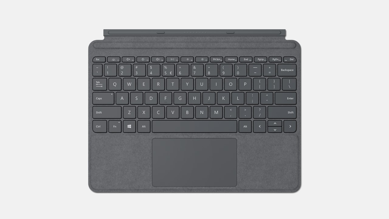 Surface Go 2 for Business Signature Type Cover Platin