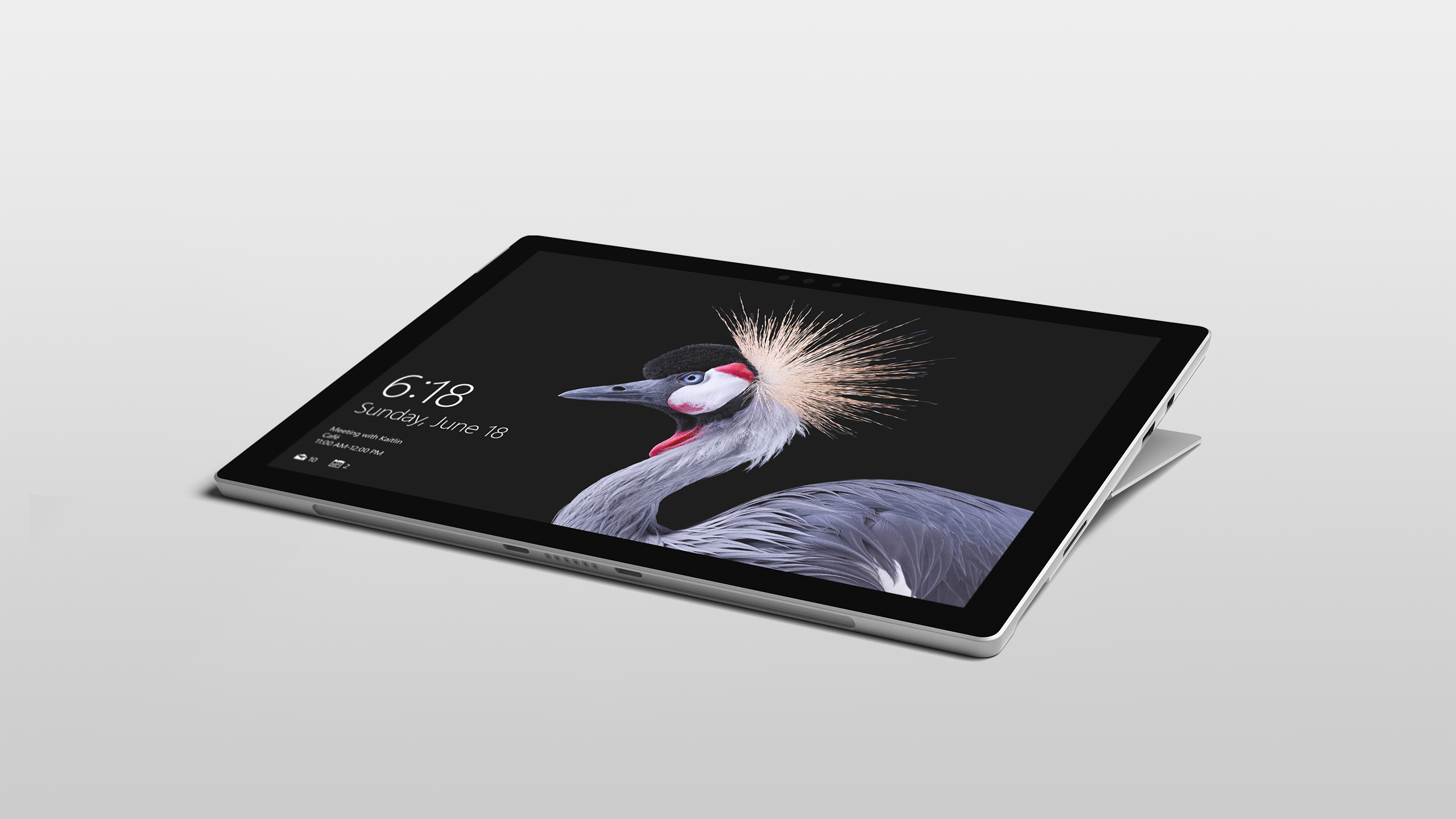 Surface Pro LTE von vorne im Tablet Modus