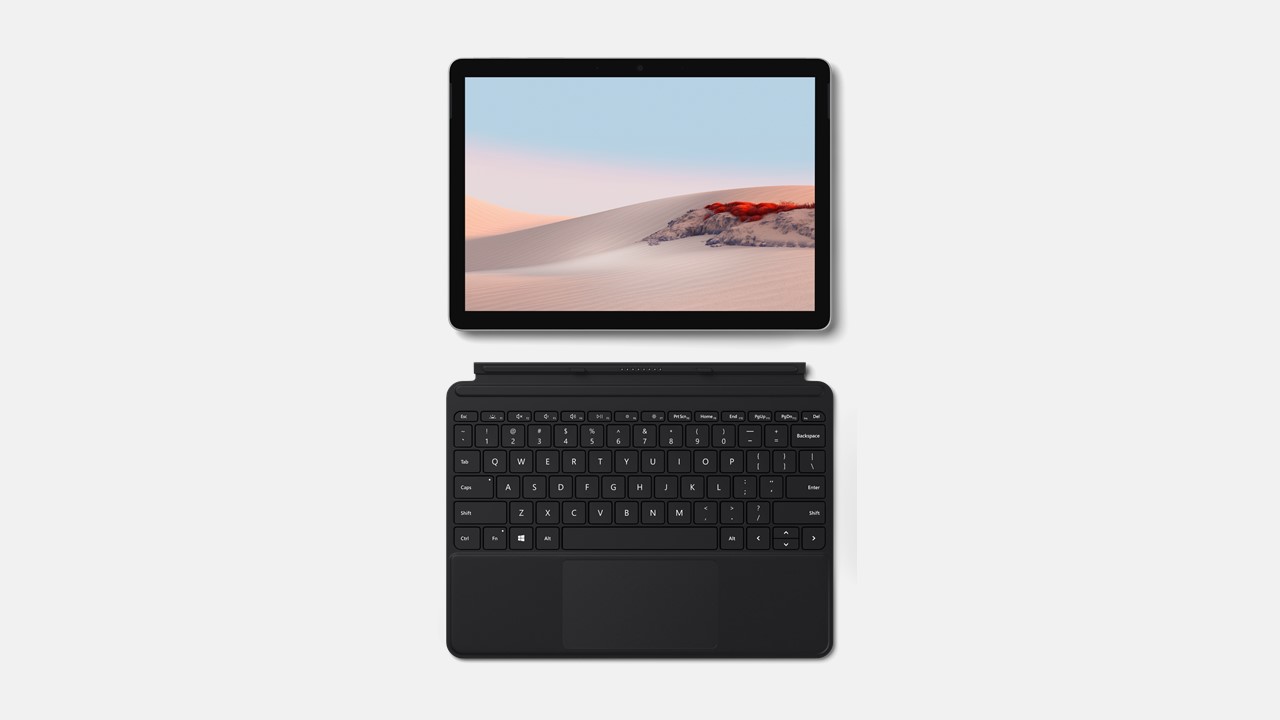 Surface Go 2 for Business Promo: Go 2 und Tastatur Type Cover Black im Angebot
