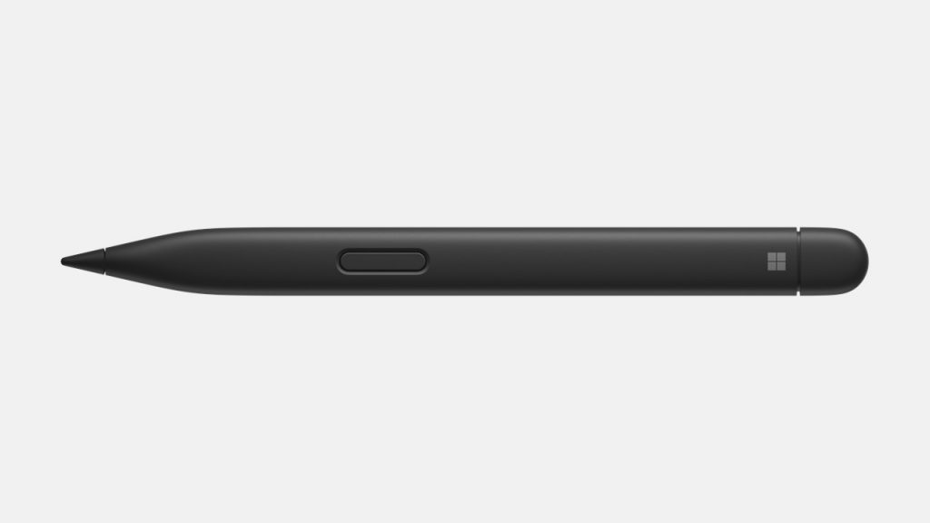 Microsoft Surface Slim Pen 2 von oben in schwarz