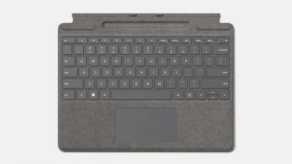 Surface Pro Signature Keyboard Platin Grau (8XB-00065)
