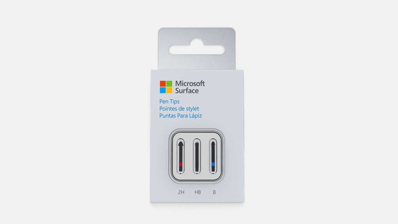 Verpackung von dem Microsoft Surface Pen Tips/ Stiftspitzen-Kit