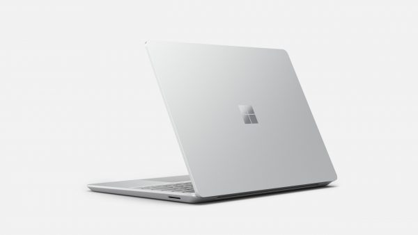 Microsoft Surface Laptop Go 2 for Business von hinten