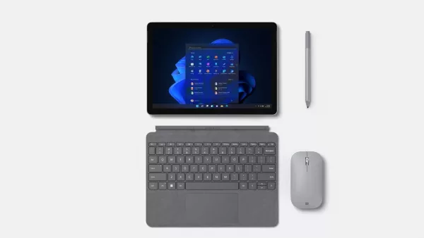 Microsoft Surface Go 3 for Business Platin mit Zubehör