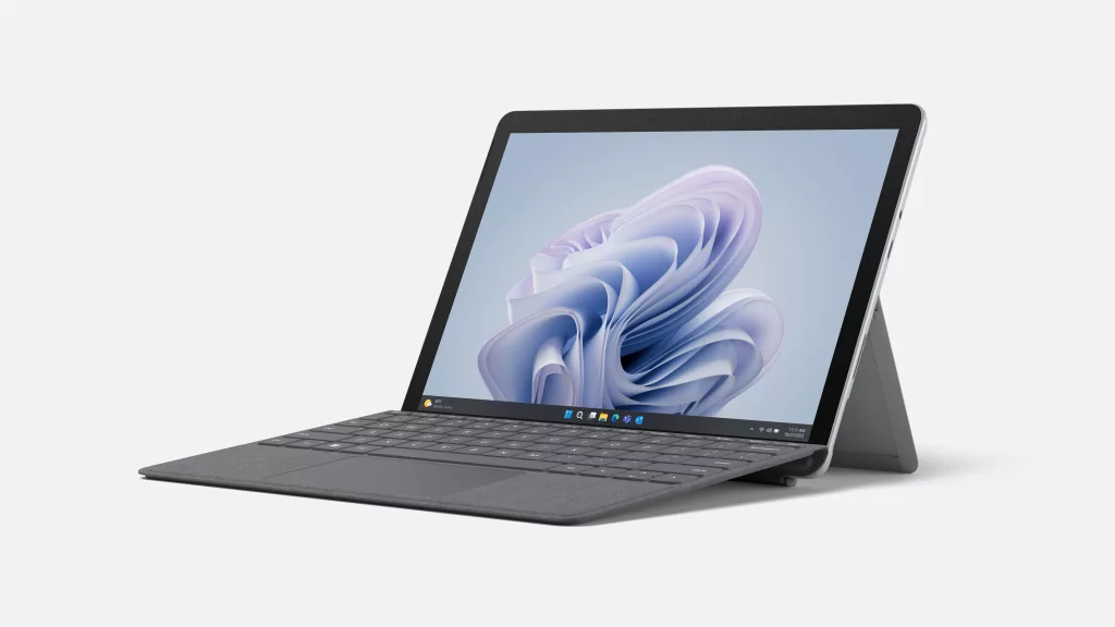 Microsoft Surface Go 4 for Business Platin mit Type Cover