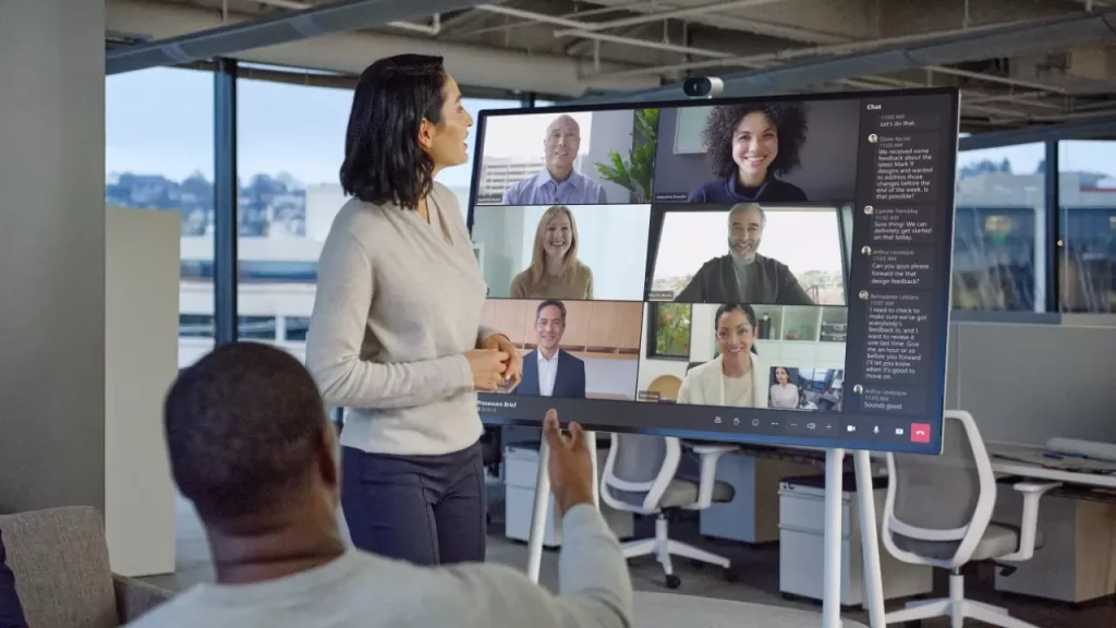 Microsoft Surface Hub 3 for Business im Büro