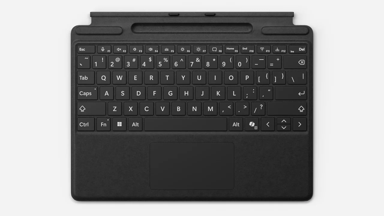 MICROSOFT Surface Pro Flex Keyboard Schwarz mit Stifthalterung