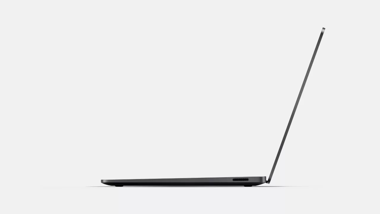 Microsoft Surface Laptop, Copilot+ PC for Business (2024) seitlich