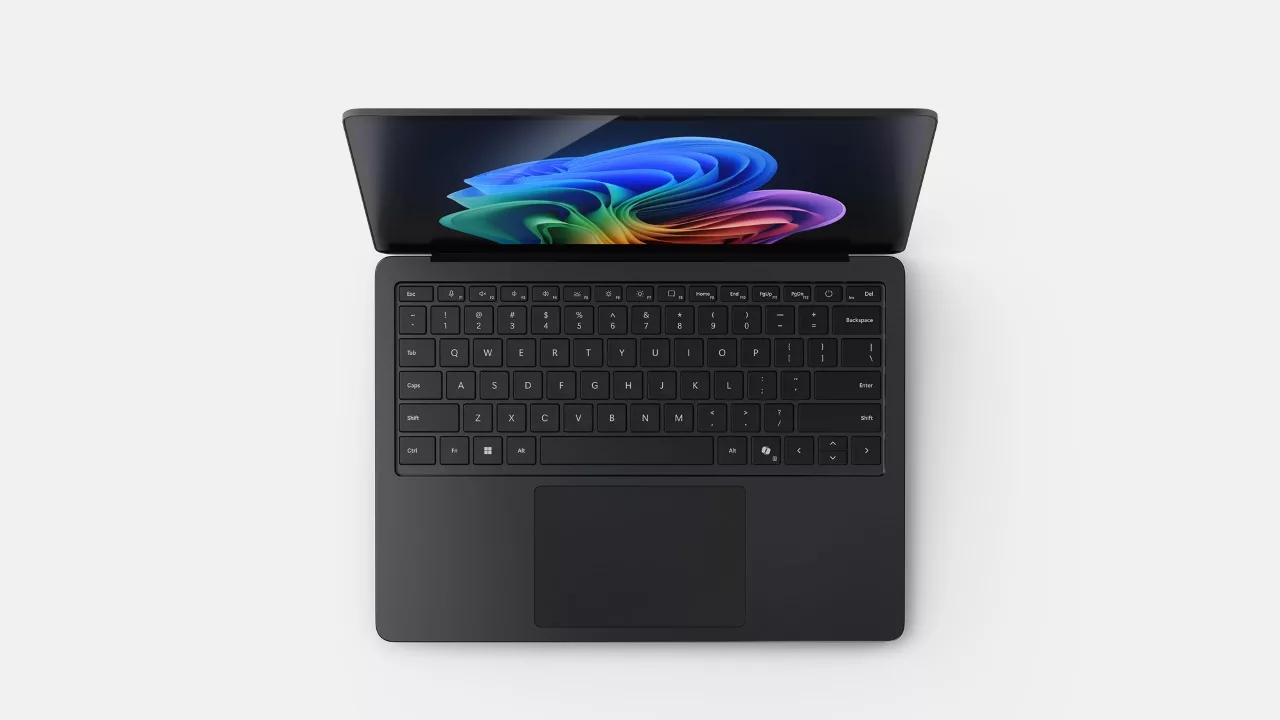 Microsoft Surface Laptop, Copilot+ PC for Business (2024) von oben