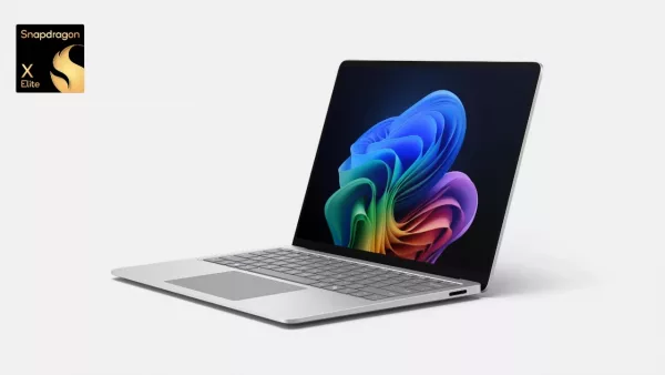 Microsoft Surface Laptop, Copilot+ PC Mit Snapdragon® X Elite / 16 GB / 256 GB SSD 15“ Touchscreen Platin (ZHP-00005)