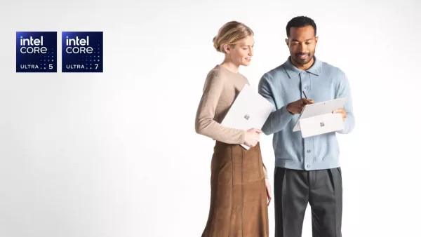 Microsoft Surface Copilot+ PCs mit Intel-Prozessoren
