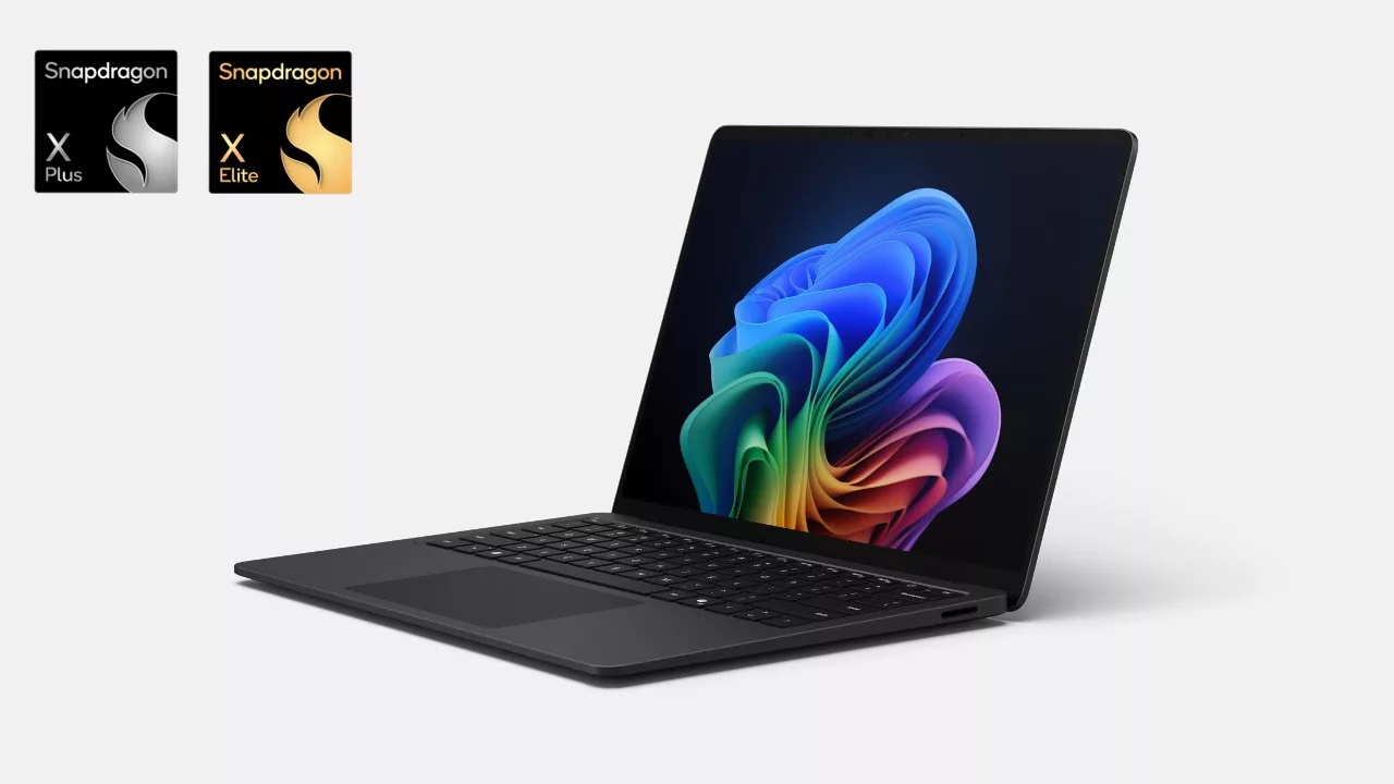 Surface Laptop mit Qualcomm Snapdragon X Prozessor