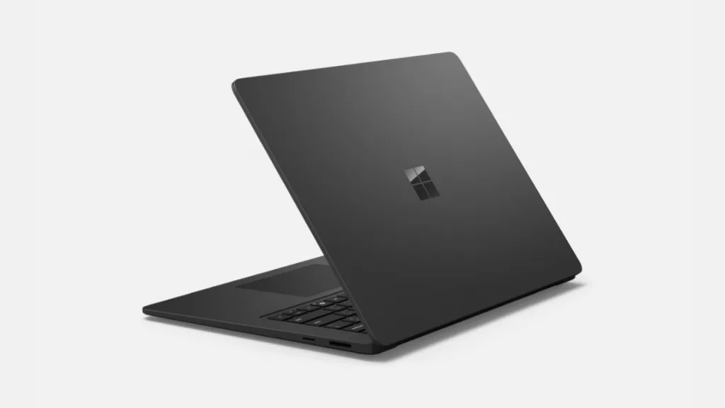 Microsoft Surface for Business 8 Generation mit Intel von hinten